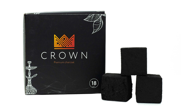 Уголь для кальяна Crown 18 Уголь для кальяна Crown 18