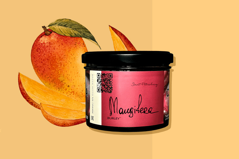 Табак для кальяна “Trofimoff"s” burley со вкусом Mangifera (Сливочный манго)