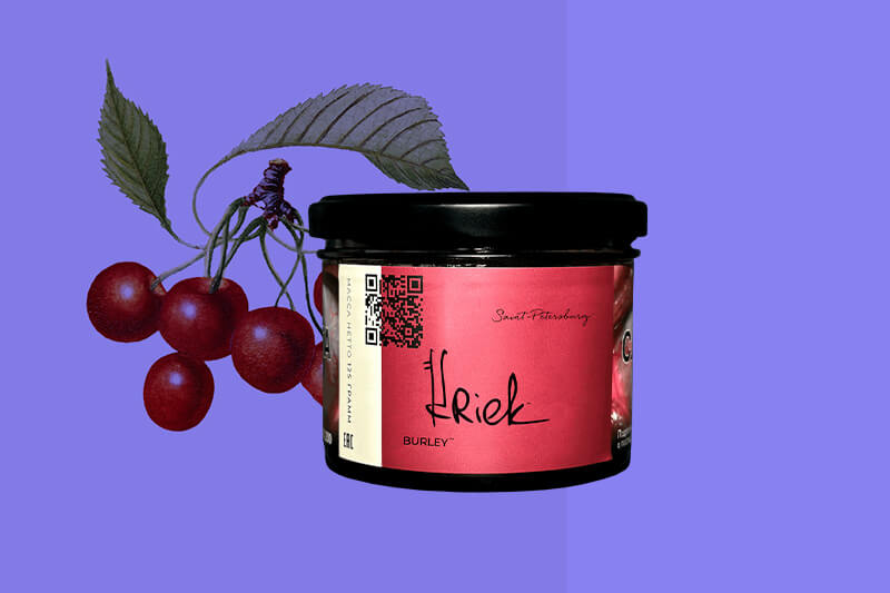 Табак для кальяна “Trofimoffs” burley со вкусом Kriek (Бельгийская вишня-черешня)