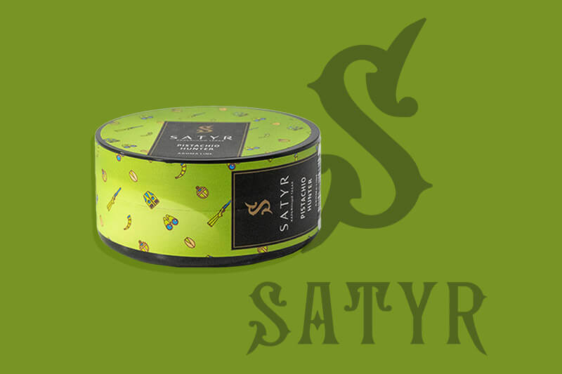 Табак для кальяна Satyr со вкусом Pistachio Hunter (Фисташки)