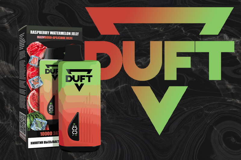 Одноразка DUFT 10000 Raspberry Watermelon Jelly