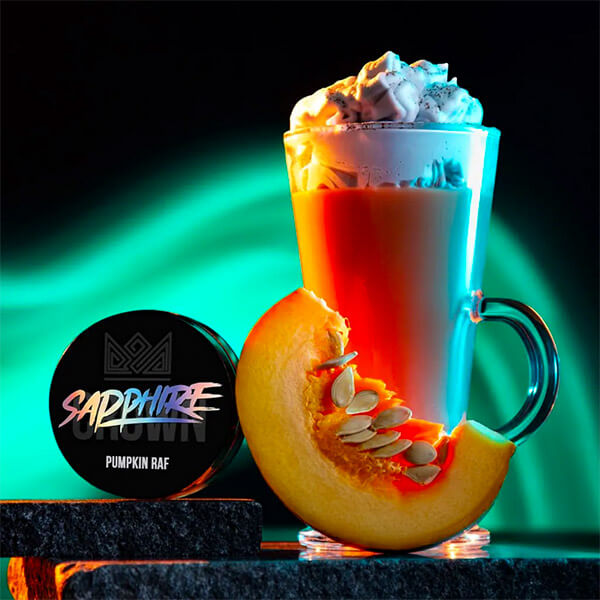 Табак для кальяна Sapphire Crown Pumpkin Raf (Тыквенный раф)