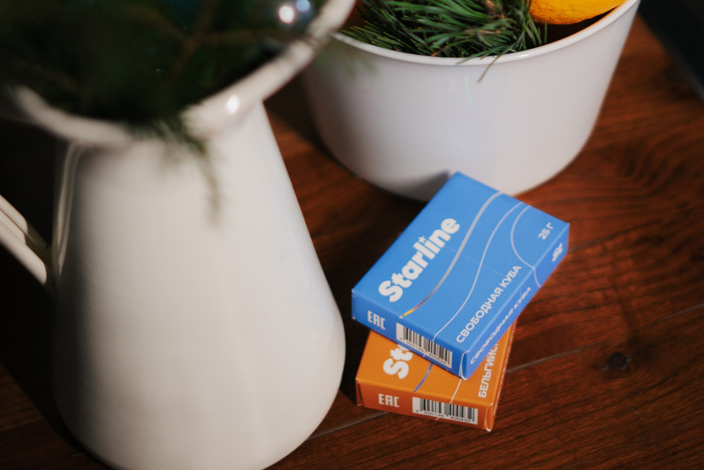 Табак для кальяна Starline со вкусом Свободная Куба Табак для кальяна Starline со вкусом Свободная Куба