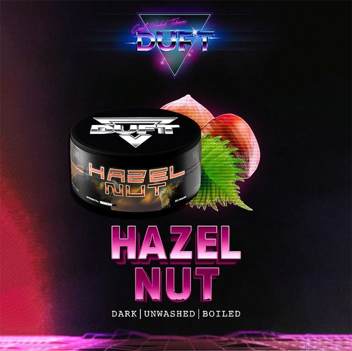 Табак для кальяна Duft со вкусом Hazel Nut (Лесной орех)