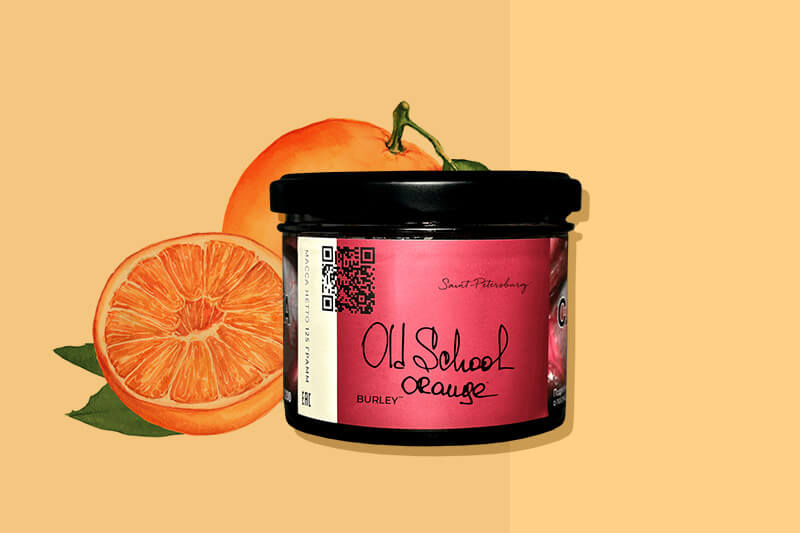 Табак для кальяна “Trofimoffs” burley со вкусом Old School Orange