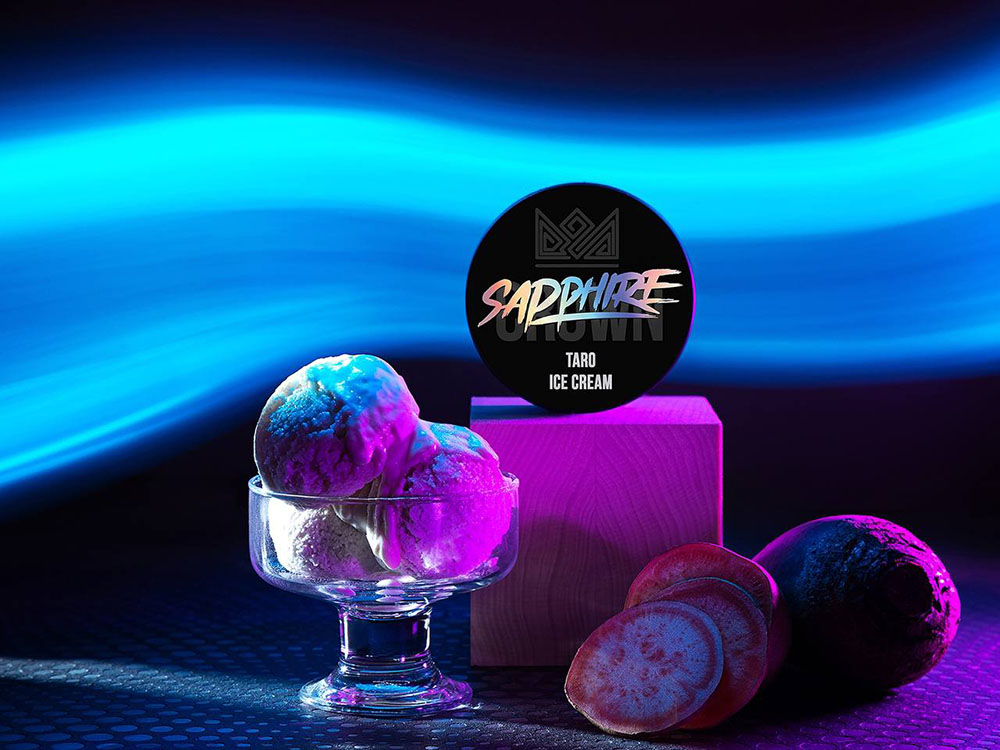 Sapphire Crown Taro Ice Cream