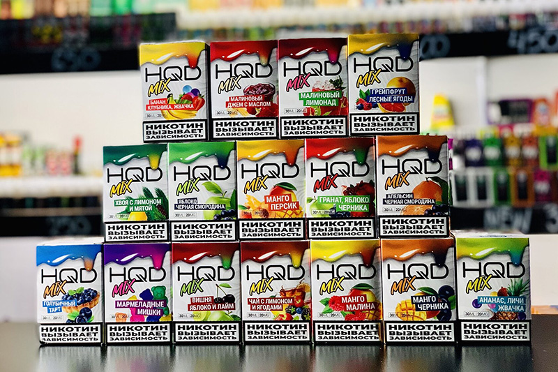 лучшие вкусы жижи HQD