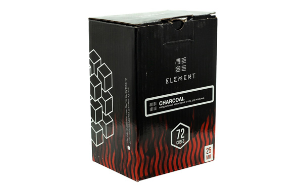 Уголь для кальяна Element 72 Уголь для кальяна Element 72