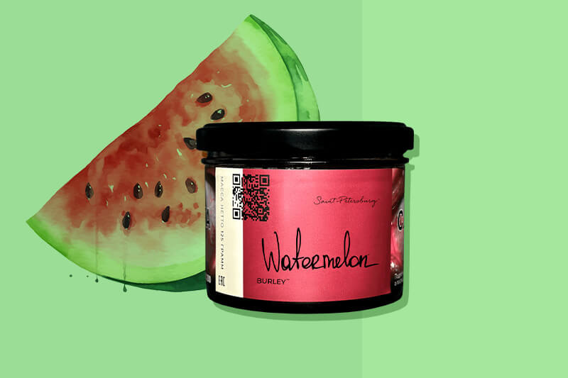Табак для кальяна “Trofimoffs” burley со вкусом Watermelon (Арбуз)