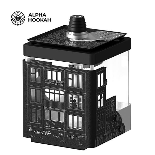 Новинка квадратных кальянов - Alpha Hookah Smart EXZO (Panelka)