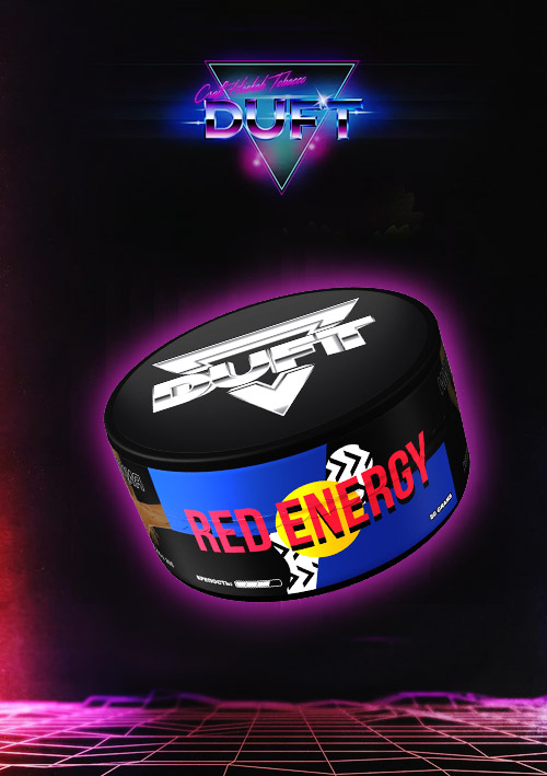 Табак для кальяна Duft со вкусом Red Energy (Энергетический напиток)