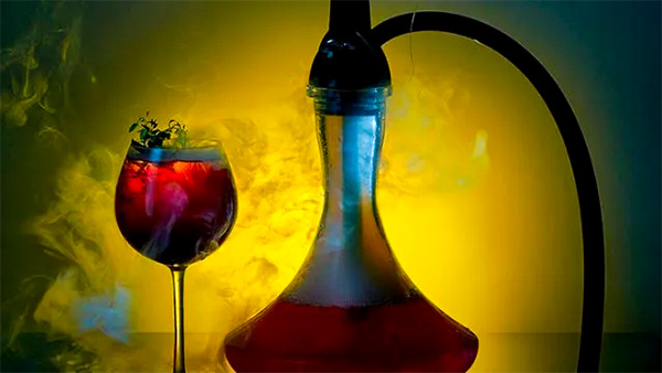 Кальян на вине