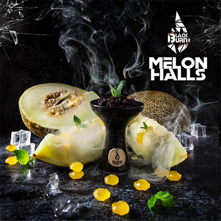 Табак для кальяна Black Burn Melon Halls (Дынный Холлс)