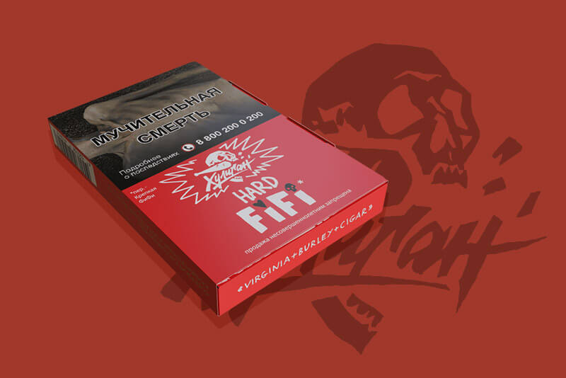 Табак для кальяна HLGN Hard со вкусом FiFi (Шоколадно-ореховая ириска)