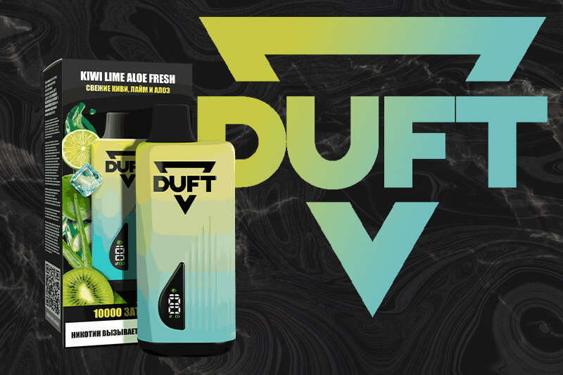 Одноразка DUFT 10000 Kiwi Lime Aloe Fresh