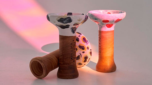 Глазированные чаши для кальяна