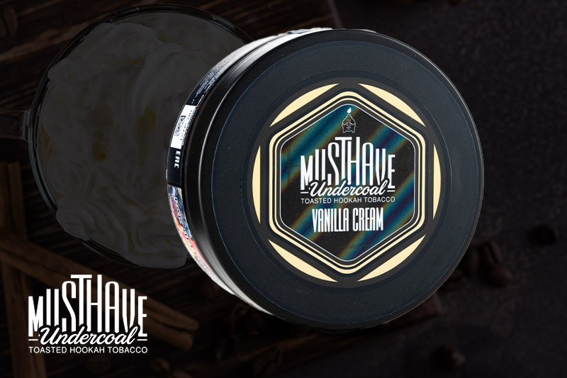 Табак для кальяна со вкусом ванили Must Have Vanilla Cream (Ванильный Крем)