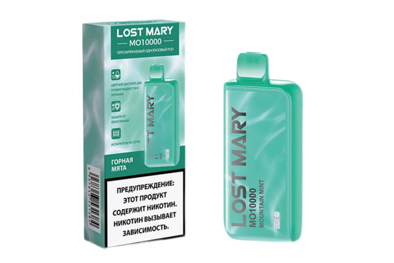 Одноразка Lost Mary МО10000 Mountain Mint (Горная мята) МТ