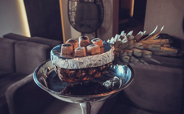 Горизонтальный способ забивки ананаса Горизонтальный способ забивки ананаса