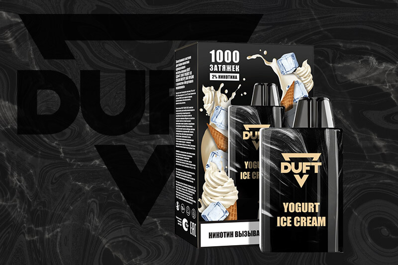 Одноразка DUFT 1000 Yogurt Ice Cream