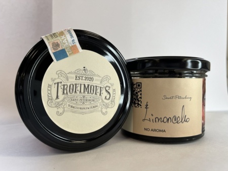 Табак для кальяна "Trofimoff"s" no aroma limoncello (База на итальянском ликере лимончелло), 125гр