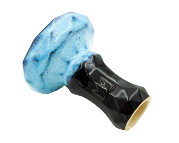 Чаша BigMaks EDGE черно-голубой