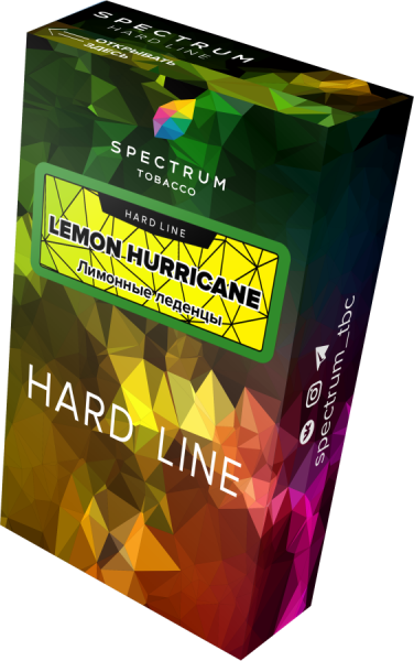 Spectrum Hard Line Lemon Hurricane (Лимонные Леденцы), 40 гр