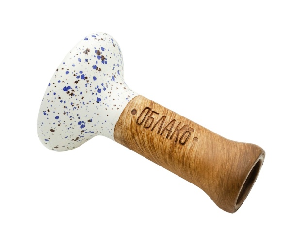 Чаша Облако Glaze Phunnel M - Белый в точку