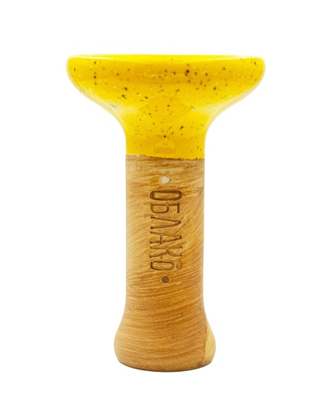 Чаша Облако Glaze Phunnel M - Желтый в точку
