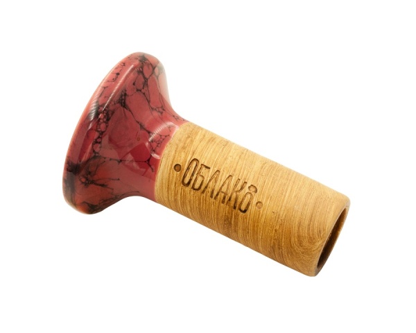 Чаша Облако Flow - Синий/Малиново-черный мрамор