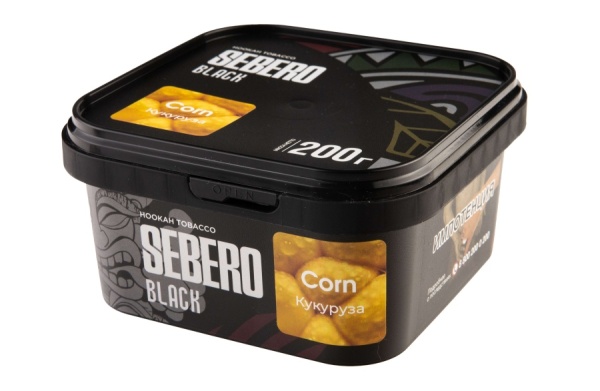 Sebero Black с ароматом Кукуруза (Corn), 200 гр