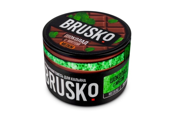 Brusko Medium Шоколад с Мятой 50 гр