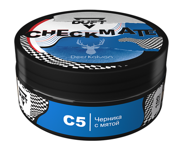 Duft CheckMate C5 (Черника с мятой), 100 гр