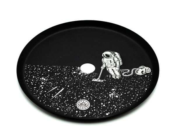 Дизайнерское блюдце плоское Alpha Hookah 13