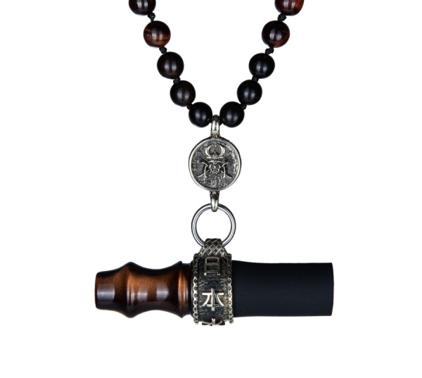 Мундштук Индивидуальный/персональный Japona Samurai Beads Brown