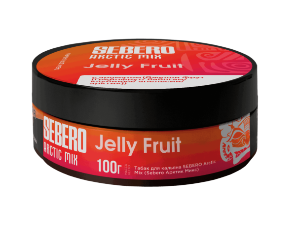 Sebero Arctic Mix Jelly Fruit (Грейпфрут, бабл-гам, клубника, апельсин, арктик), 100 гр
