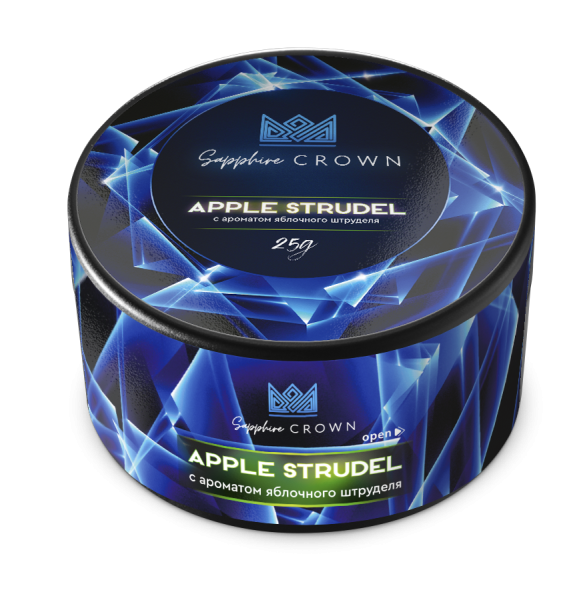 Sapphire Crown с ароматом Apple Strudel (Яблочный штрудель), 25 гр