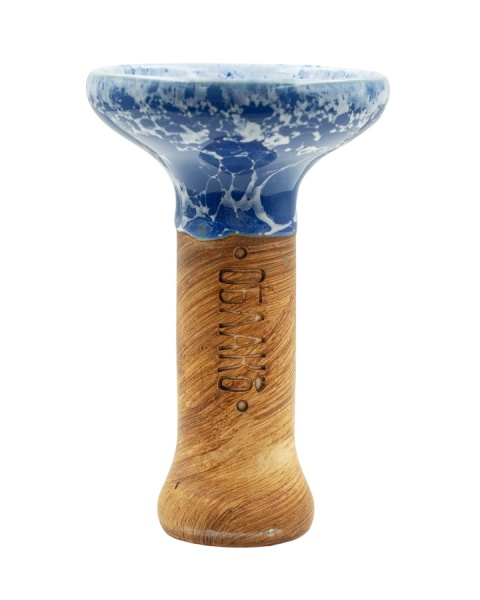 Чаша Облако Glaze Phunnel M - Сине-белый мрамор