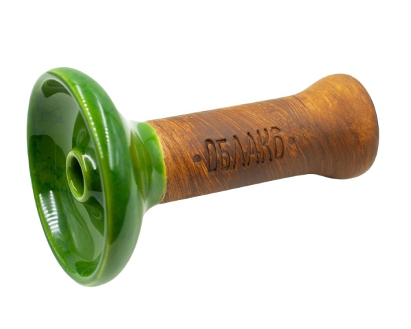 Чаша Облако Glaze Phunnel M - Зелено-темно-зеленый мрамор