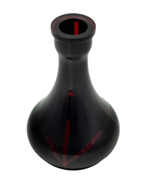 Колба Vessel Glass Капля Полоски красные