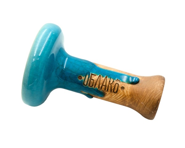 Чаша Облако Glaze Phunnel L - Голубая кракле