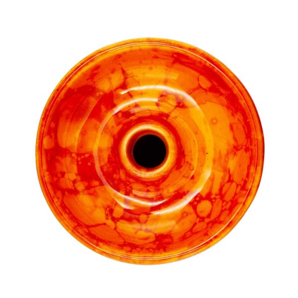 Чаша Облако Glaze Phunnel M - Оранжевый красный мрамор