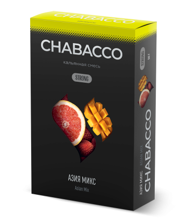 Chabacco Strong Mix Asian mix (Азия Микс), 50 гр