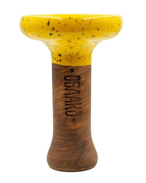 Чаша Облако Glaze Phunnel L - Желтый в точку