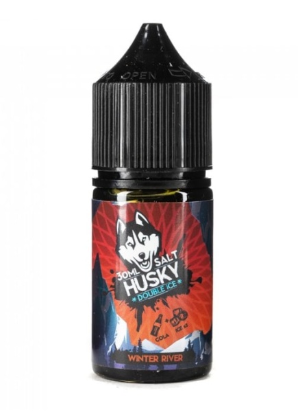 Husky Double ice Salt 30 мл Winter river (Кола со льдом)