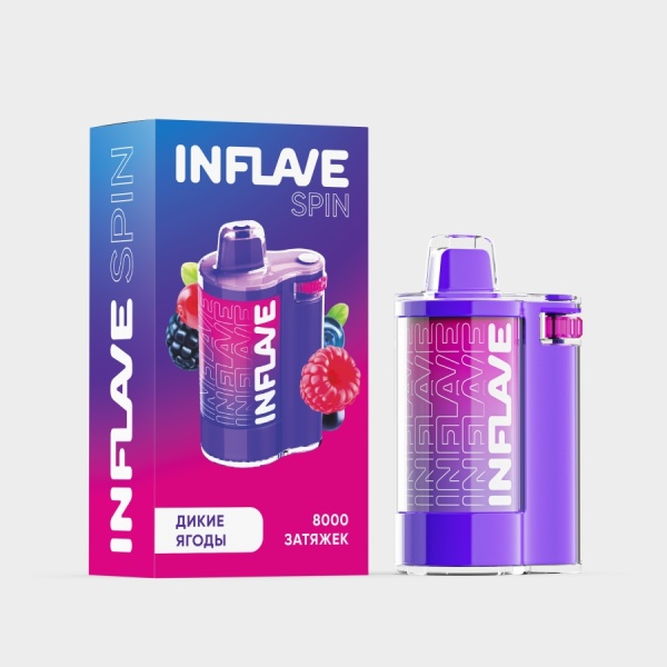 INFLAVE SPIN 8000 Лесные ягоды, 2%