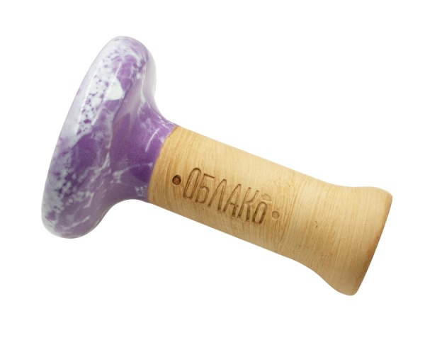 Чаша Облако Glaze Phunnel L - Фиолетово-белый мрамор