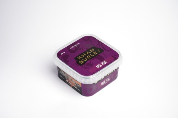 KHAN BURLEY MIX 206 (Личи, малина, черная смородина), 200 гр