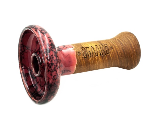 Чаша Облако Glaze Phunnel L - Малиновый черный мрамор