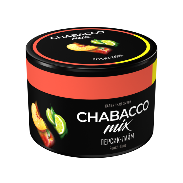 Chabacco Mix Peach-Lime (Персик-Лайм), 40 гр
